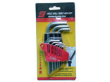 PT-17 9PC HEX KEY WRENCH ( HEX END,STANDARD SIZE) 